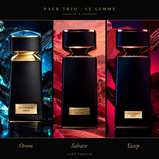 Pack Trio Le Gemme – Orom, Sahare & Yasep
